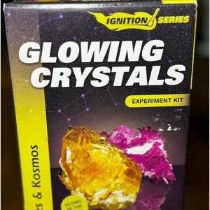 Brand new unopened glowing crystals kid’s experiment kit